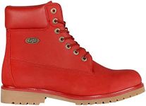 Lugz mens Convoy Classic 6-inch Chukka Boot, Mars Red/Gum, 8.5 Wide