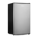 Subcold Cave90 LED Undercounter Stainless Steel Solid Door Beer Fridge | Versatile Wine and Drinks Freestanding Fridge with Reversible Door and Can Dispenser for Home, Office or Man cave | 89 Cans