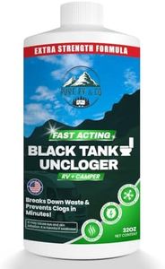 Fast Acting RV and Marine Toilet Unclogger | RV Black Tank Treatment - Holding Tank Unclogger for Effective RV Tank Treatment - Advanced RV Toilet Unclogger Solution 32 oz