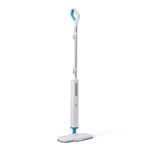 Amazon Basics Steam Mop for Hard Floor Cleaning with 6.1 m Cord, 3 Washable Pads, White
