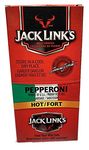 JACK LINKS HOT PEPPERONI - 20 Individually Wrapped 20g Sticks