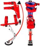 Kangaroo Shoes pogo stilts for Kids Child Youth weight load range 40-60kg RED