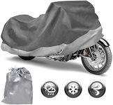 Motor Trend Motorcycle Cover Waterproof Outdoor All Weather Protection