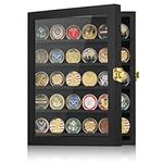 Military Challenge Coin Display Cas