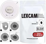 Lexcam Adhesive Patches Pre-Cut for Dexcom G7, Stelo – Pack of 30 – Waterproof, Transparent Overpatches for Continuous Glucose Monitoring, Sensor is NOT Included.