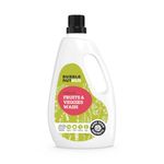 BubbleNut Wash- Fruits and Vegetables Wash Liquid (1000 ml), Organic, Natural, Herbal Veggies Cleaner, Veg Cleaning Disinfectant