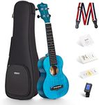 Enya Soprano Ukulele 21 Inch Blue S