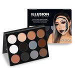 Mehron Makeup Exclusive Mimi Choi Illusion Makeup 12-Color Palette