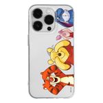 ERT GROUP mobile phone case for Apple Iphone 14 PRO MAX original and officially Licensed Disney pattern Winnie the Pooh and friends 036 adapted to the shape of the mobile phone, partially transparent