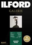 ILFORD Galerie 8.5x11” (Bonus Pack 25+5 Sheets) Smooth Gloss Instant Dry Archival Photo Inkjet Paper 12mil / 310gsm for Dye and Pigment Ink Printers, Color and Black and White, Made in Germany