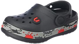 URJO Nero Clogs - 7 kids UK (25 EU) (KIDS_SPLASH)