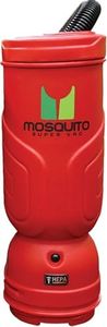 Mosquito-America Super Vac Backpack Vacuum with HEPA Filtration (Model 10-1011-RD) - 10-Quart Capacity/Red/Smooth Glide Tool Kit Included. Great for Commercial or Residential Applications!
