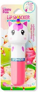 Lip Smacker Lippy Pals Unicorn, Flavored Moisturizing & Smoothing Soft Shine Lip Balm, Hydrating & Protecting Fun Tasty Flavors, Cruelty-Free & Vegan - Unicorn Magic