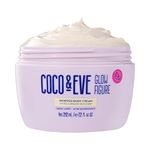 Coco & Eve Glow Figure Body Moisture Whip - Lotion and Moisturizer for Women | Hydrating Body Cream (212ml) (Lychee & Dragonfruit)