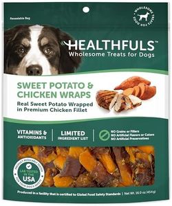 Healthfuls Chicken Wrapped Sweet Potato Dog Treats, 16oz