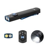 OLIGHT Arkfeld Pro 1300 Lumens EDC Rechargeable Flashlight with Green Beam, UV and White LED Combo, 365nm UV Flat Flashlight for Outdoor Working, Pet Interaction(BKCW: 5700-6700K)