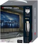 Monster 75-ft UHD Platinum Fiber Op