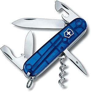 Victorinox, Spartan, Navaja Multiuso Suiza, Cuchillo bolsillo, Regalo, 12 Funciones, Hoja grande, Sacacorchos