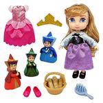 Disney Aurora Animators' Collection Mini Doll Play Set – Sleeping Beauty – 5 Inches