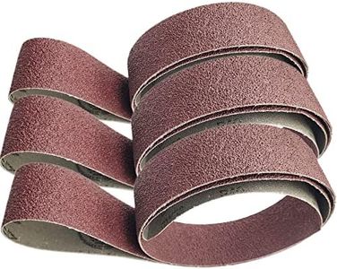 FEIHU Bande abrasive 50x 2000 mm.5 sortes de gravier mixte (2X40 /80/120/180/320).Ensemble de Bandes Abrasives,pour ponceuses à bande, métal,bois,polissage (10 pièces)