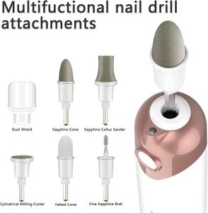 POLAMD Electric Manicure Pedicure Set – Nail Care Kit for Home
