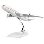 LESES Diecast Plane Model 1:400 scale Etihad Boeing 777 Airplane Model for Decoration or Gift