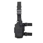 BigTron Tactical Leg Holster, Tactical Pistol Gun Drop Leg Holster Pouch Right Hand Adjustable Magic Strap Holster For Universal Gun