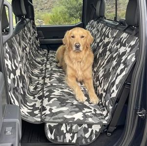 4Knines Dog Seat Cover for Trucks - Designed specifically for Crew Cab, Back Seat Protection, Pet Cover Hammock, Durable Car Seat Cover for Dogs, Fits Full Size 4 Door Trucks