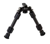 Caldwell Accumax M-Lok KeyMod 6-9" Bipod with Twist Lock Quick-Deployment Legs for Mounting on Long Gun Rifle for Tactical Shooting Range and Sport