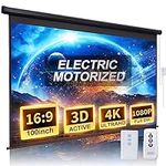 Motorized Projector Screen Pull Dow