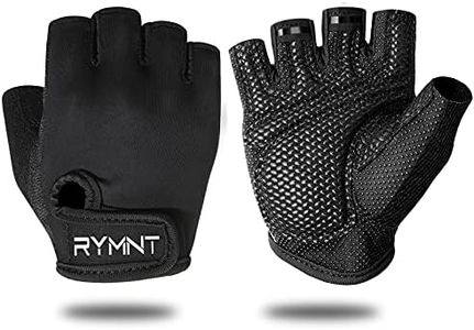 ZEROFIRE Workout Gloves for Women Men - Weight Lifting Gloves with Full Palm Protection & Extra Grip for Women Gym, Weightlifting, Weight Lift, Rowing, Exercise, Sport, Cycling.Black-Medium