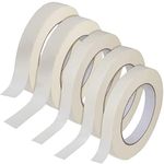 5 Rolls Masking Tape White,Drafting Tape,820ft Painters Tape for Painting, DIY, Arts, Crafts, Labeling, Handmade(164 ft/Roll)