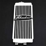 Radiator Grill Cover Guard Protector For Honda Shadow ACE VT400 VT750 1997-2003 Spirit 750 VT750DC 2001-2007 Chrome