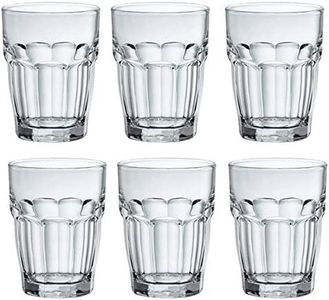 BORMIOLI ROCCO 3029027 Scatola 36 Bicchieri Rockbar in Vetro, Cl 27, Glass