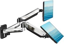 MOUNTUP Dual Monitor Wall Mount for