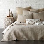 Levtex Home - Cross Stitch Taupe Qu