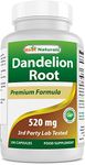 Best Naturals Dandelion Root 520 mg 250 Capsules