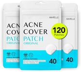 AVARELLE Pimple Patches for Face | ZITOUT™ Hydrocolloid Acne Patches for Covering Blemishes | FSA HSA Zit Patches with Tea Tree, Calendula, & Cica | HSA Store Eligible Items (10-14 mm, 120, Count)