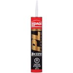 LePage PL Premium Polyurethane Construction Adhesive, Versatile Construction Glue for Wood, Concrete, Stone & More - 825 ml Cartridge, 1 Pack