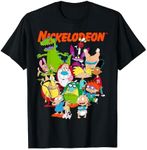 Nickelodeon Group Shot All Retro 90s Characters T-Shirt