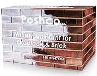 Poshco Fireplace Makeover - Brick T
