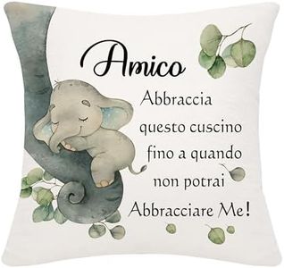 Amici maschi Regalo per uomini ragazzi Adorabile copricuscino a cartoni animati per amici maschi Regalo amicizia Regalo BFF Regalo di compleanno Regalo di Natale(amico)