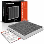 A-Premium Cabin Air Filter with Activated Carbon Compatible with Audi A3, A3 Quattro, Q3, S3, TT Quattro & Volkswagen Golf, GTI, Jetta, Tiguan, 2015-2023, 1.8L 2.0L, Replace# CAF2160C, 5Q0819653