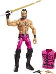 WWE MATTEL Seth Rollins Elite Collection Series 87 Action Figure 6 In Posable Collectible Gift(1 Pack-Pink)