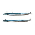 Fiiish Double Combo Off Shore Crazy Sand Eel - 12cm - 15g - Pearl Blue - CSE5001