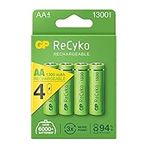 GP ReCyko AA Rechargeable Batteries