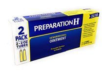 Preparation H Hemorrhoidal Ointment - 4 oz TOTAL (2 oz x 2 tubes)