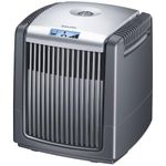 Beurer LW 230 Air Washer, Humidifier and Air Purifier in One Device, for Rooms up to 40 m², Washes House Dust, Pollen, Pet Hair and Odours from the Air, Black
