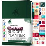 Clever Fox Bi Weekly Budget Planner – Undated Financial Planner Organizer Budget Book – Expense Tracker Notebook, Budgeting Planner, Bill Planner, Finance Planner to Manage Your Money, A5–Dark Green