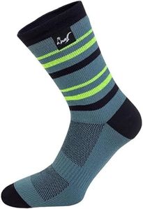 OTTERSHELL Waterproof breathable socks for MEN and WOMEN. For outdoor activities golf running cycling hiking walking. (UK, Numeric, 9, 11, Regular, Regular, Aqua - Y)